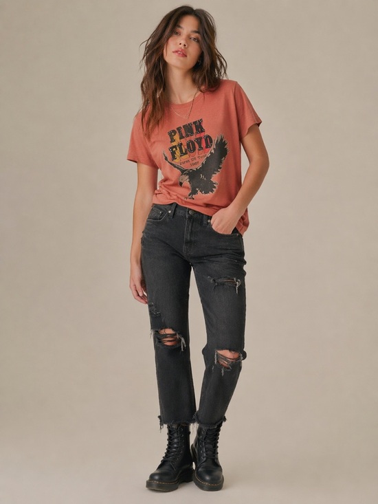 Lucky Brand Tops - Lucky Brand Rust Pink Floyd Graphic Tee